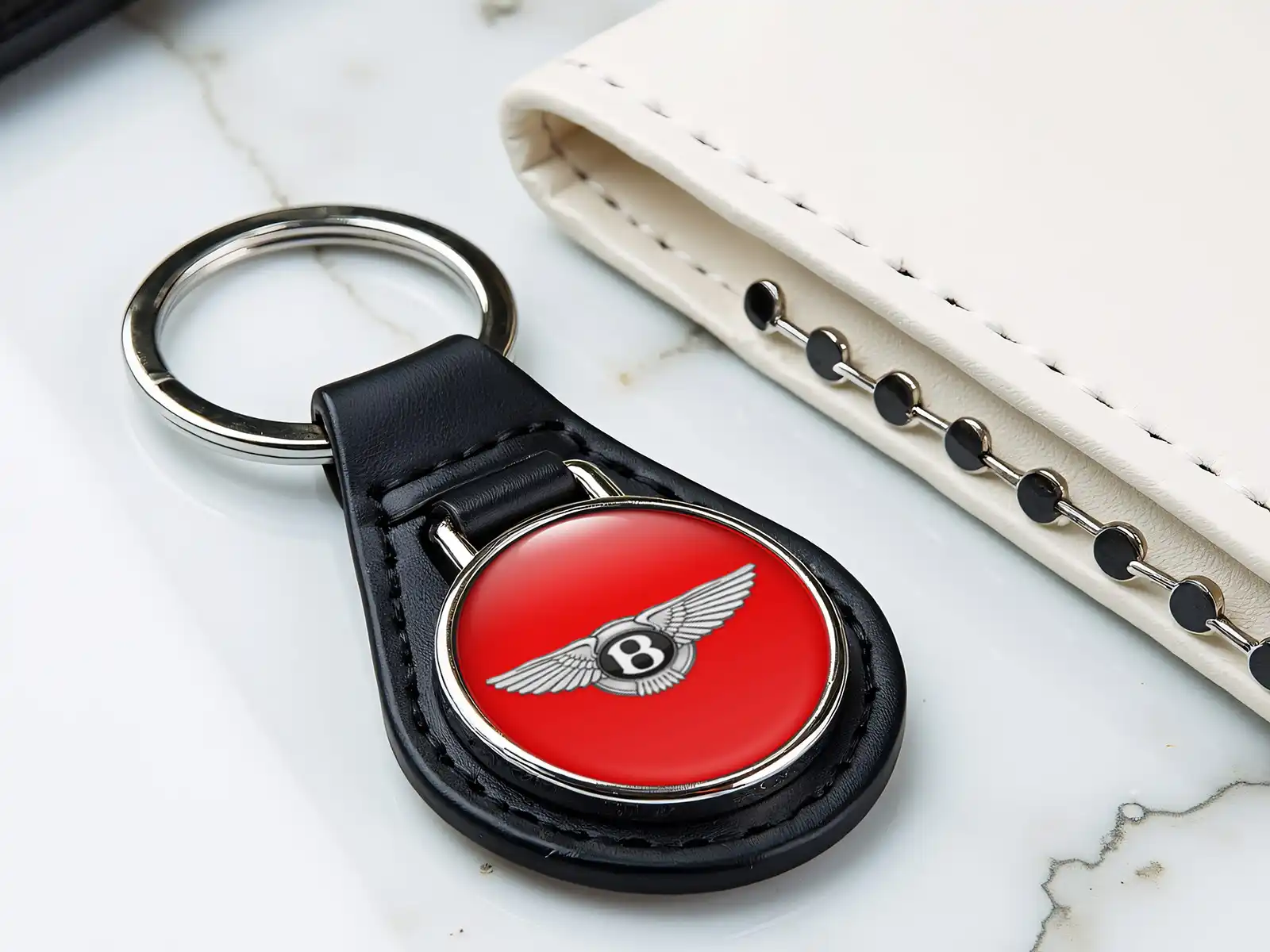 Bentley Porte-clé Luxe Finition Exquise Look Premium